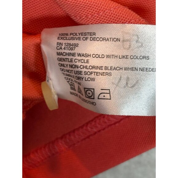 Greg Norman Classic Red Polo Shirt XL Play Dry 1959 Logo Embroidered Golf Style - Picture 12 of 16